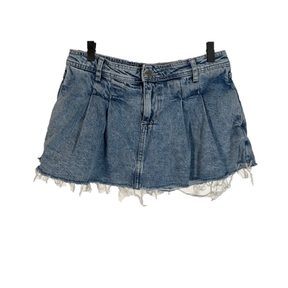 Urban Outfitters BDG Mia Pleated Denim Skort Size 28